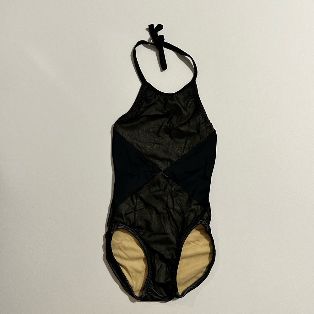 Black Halter Leotard